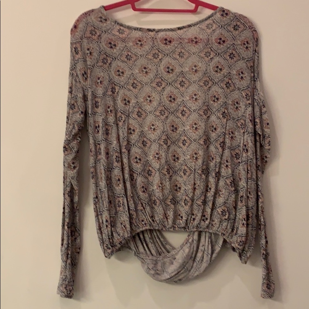 Free People backless top